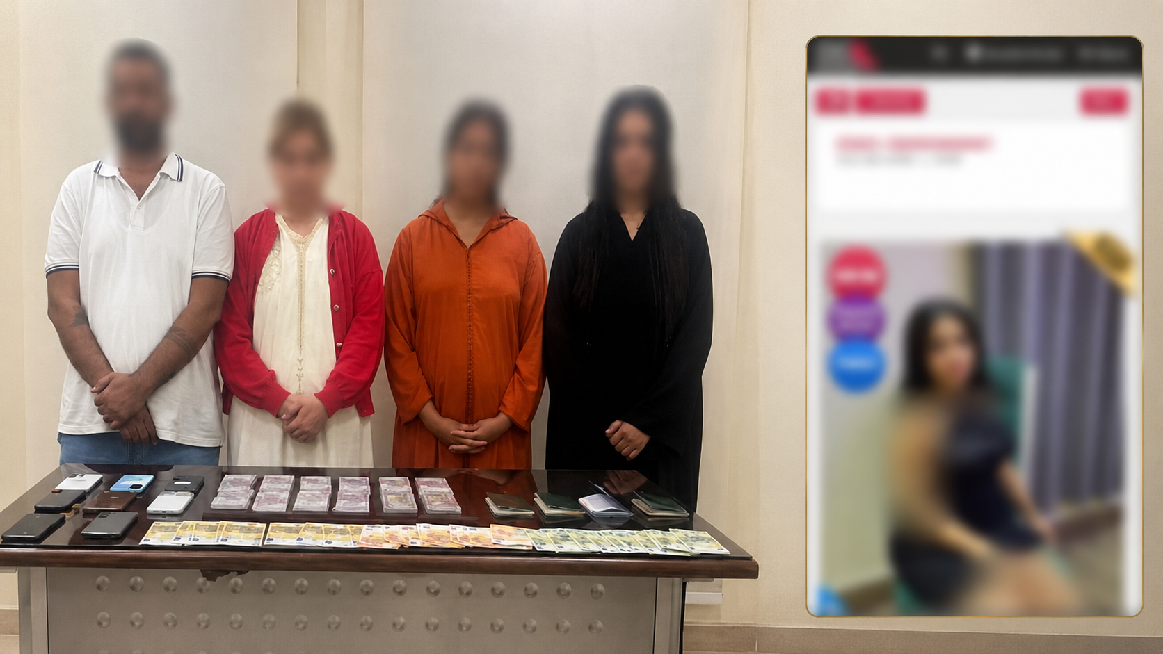 جنسيات مختلفة وفلوس مزورة.. تفاصيل سقوط شبكة آداب داخل شقة بالشيخ زايد